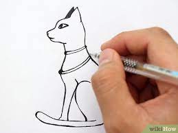 Cat is the only domesticated species in the family felidae and is often called to as the domestic cat to distinguish it from the wild members of the family. How To Draw Bastet In Cat Form With Pictures Wikihow