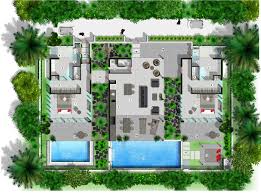 Villa Floor Plan Sinalei