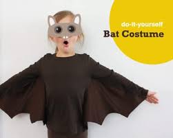 do it yourself kids bat costume