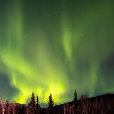 northern lights from anchorage alaska