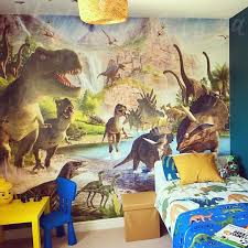 Dinosaur Land Wall Mural Realistic