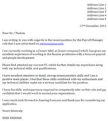 sample email cover letter cover letter job email 