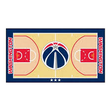 Now $119 (was $̶2̶0̶2̶) on tripadvisor: Fanmats Nba Washington Wizards Tan 3 Ft X 5 Ft Indoor Basketball Court Runner Rug 9434 The Home Depot