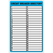 Free panel schedule template to download. The Best Printable Circuit Breaker Directory Template Cute766