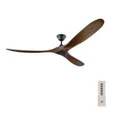 Guaranteed low prices on modern lighting, fans, furniture and decor + free shipping on orders over $75!. Monte Carlo Maverick Max 70 In Indoor Outdoor Matte Black Ceiling Fan With Dark Walnut Balsa Blades Dc Motor And Remote Control 3mavr70bk The Home Depot