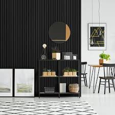Acupanel Colour Black Acoustic Wall Panels