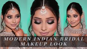 modern indian bridal makeup look