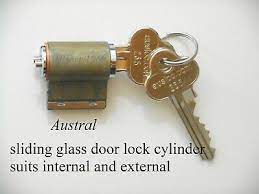austral sliding glass door lock key