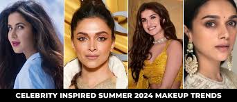 celebrity inspired summer 2024 makeup