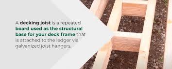 how to lay decking joists newtechwood