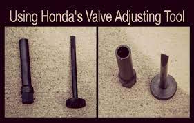 using honda s valve adjusting tool