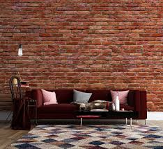 Red Brick Wallpaper Modern Wallpaper