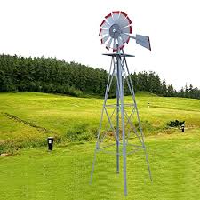 lemy 8 wind spinners metal windmill