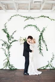 diy vine wall backdrop ruffled