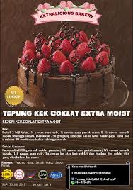 Resepi kek coklat moist mudah. Tepung Kek Coklat Halal Instant Chocolate Cake Flour Extra Moist Shopee Malaysia