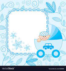 baby boy background royalty free vector