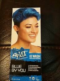 Do you prefer temporary hair color on freshly washed or old hair? Splat 10 Wash Blue By You Hair Color No Bleach Temporary Blue Hair Dye 4 20 Picclick