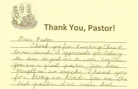 letter of appreciation to pastor