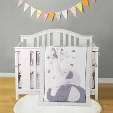 Pinnkku 3 Piece Crib Bedding Set Baby
