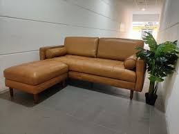 wisconsin 3 seater genuine leather sofa