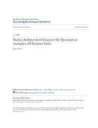 steele s independent essays in the spectator as examples pages  steele s independent essays in the spectator as examples