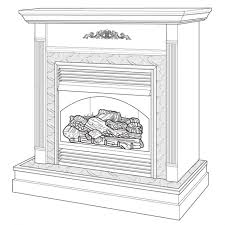 vanguard vent free gas fireplace system