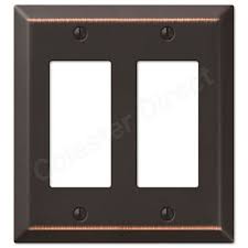Oil Rubbed Bronze Wall Switch Plate