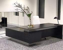 High End L Shaped Executive Desks With