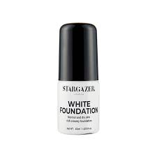 liquid foundation white face