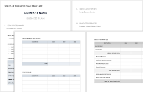 free simple business plan templates