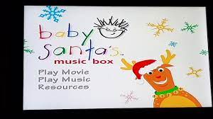 Baby santas music box intro effects 4. Baby Santa S Music Box 2001 Dvd Menu Youtube