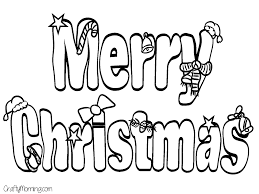Free merry christmas coloring page printable. Pin On Holiday Crafts