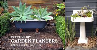 Diy Creative Garden Planters Upcycled