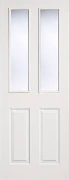 White Internal Door 4 Panel Door 4