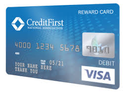 credit first visa reward card