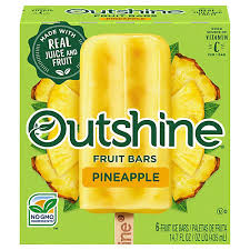 nestle outshine pineapple fruit bars