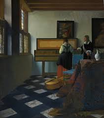 the lesson by johannes vermeer