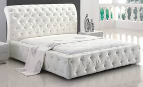 white diva tufted bed by american eagle