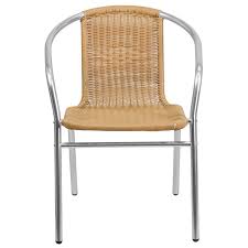 rattan stacking patio chair