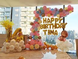 party balloon decoration packages in