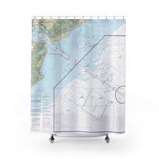 Charleston Harbor Approach Morris Island Nautical Chart