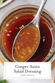 best ginger asian salad dressing