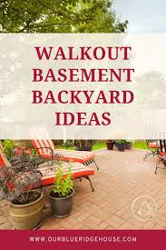 Walkout Basement Backyard Ideas