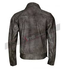 Sts Ranchwear Mens Maverick Biker Leather Jacket