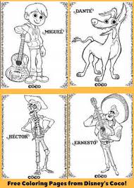 There are 142 coco, coloring pages for sale on etsy, and. Disney S Coco Coloring Pages And Activity Sheets Free Printables Disney S Coco Coloring Pa Halloween Activities For Kids Coloring Pages Disney Coloring Pages