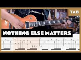 Nothing else matters (1 guitar) by metallica. Guitar Tabs Lessons Chords Tab Pdf And More Mr Tabs