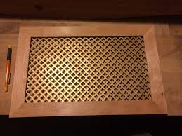 handmade floor vent cover by m karl