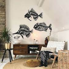 Metal Wall Decor Metal Fish Wall Art
