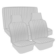Tmi Seat Covers In Embossed Vinyl For