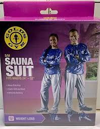 Golds Gym Sauna Suit With Reflective Sleeves Pick Your Size